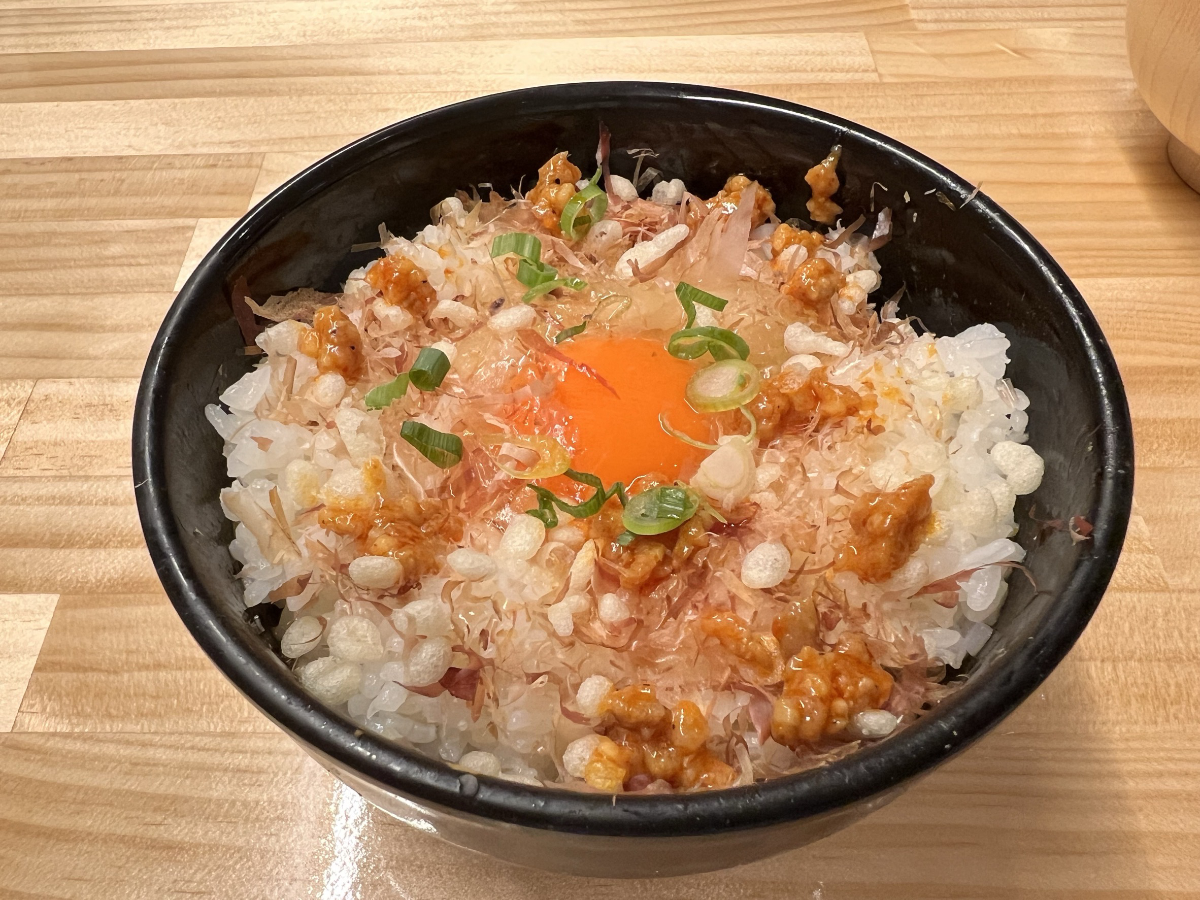 おかかとネギのTKG