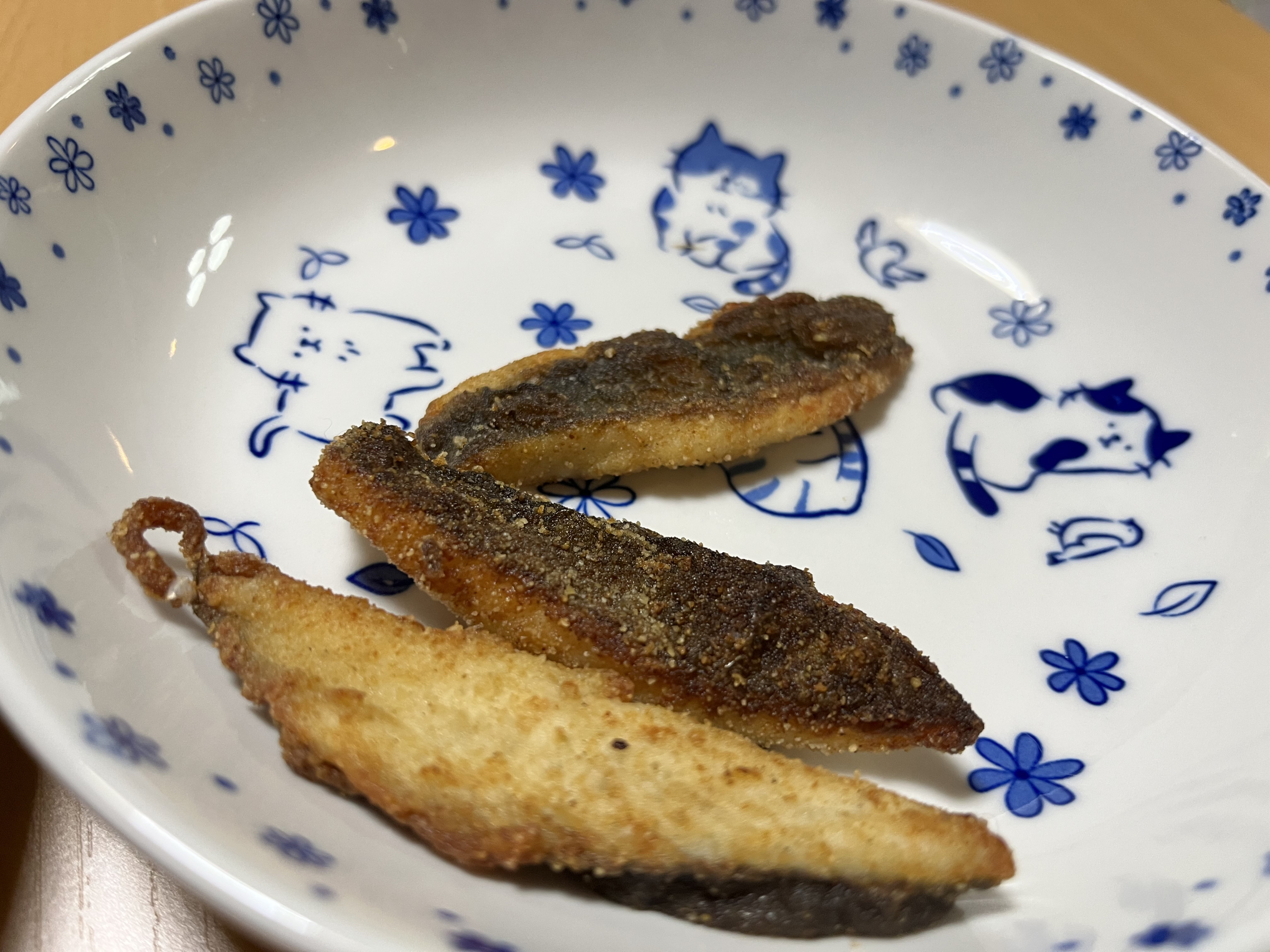 あいごの唐揚げ